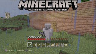 Minecraft PlayStation 4 Edition - Survival Gameplay - 1 Hour