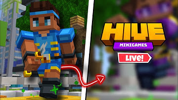 Minecraft but you can join Cs+Crinding and more Hive Livestream Live from TheHive🔴
