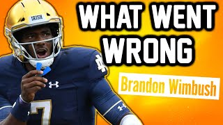 He Was The Next Superstar Notre Dame Qb What Happened To Brandon Wimbush?