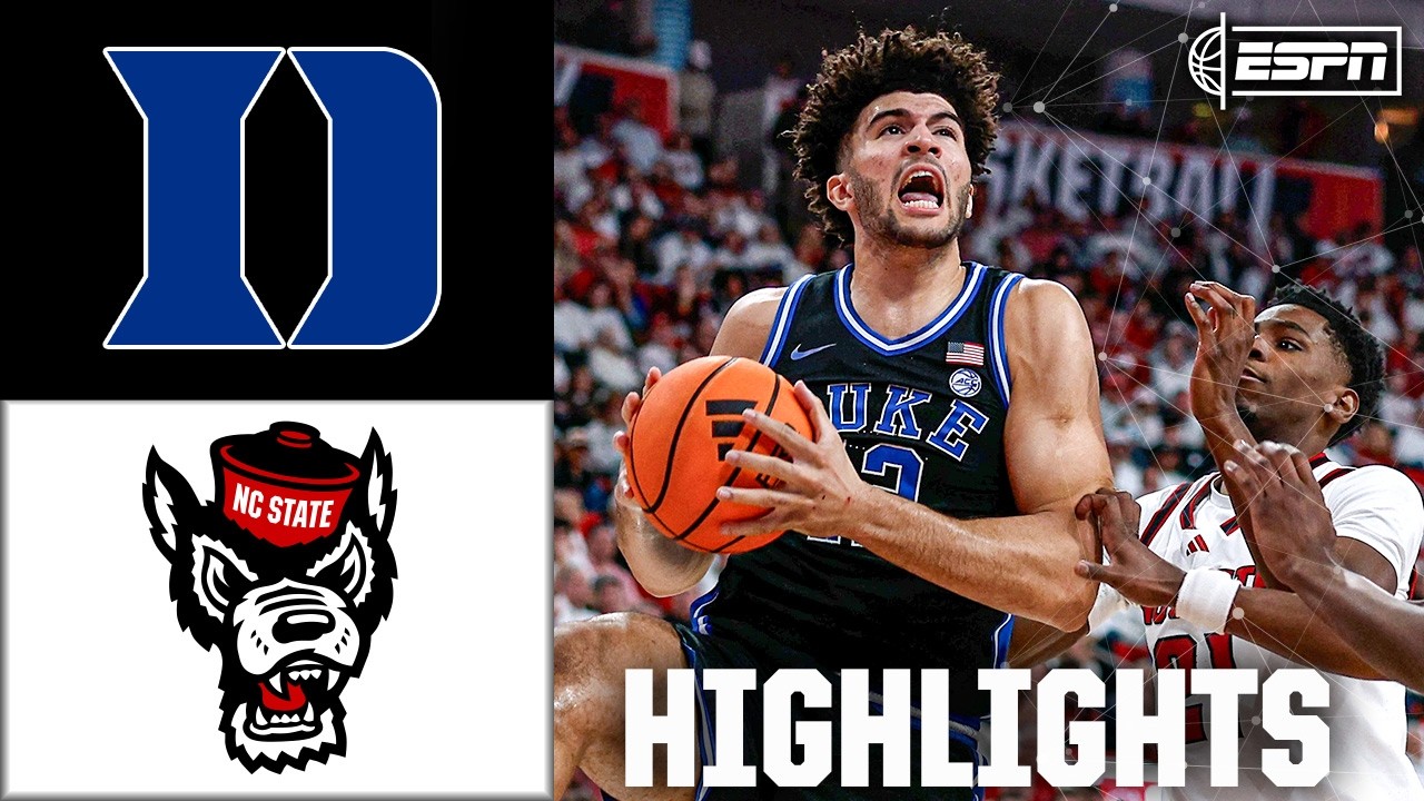 Duke Blue Devils vs. NC State Wolfpack | Full Game Highlights | ESPN College Basketball