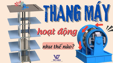 Thang máy hoạt động như thế nào? Video minh hoạ 3D cách thức hoạt động của thang máy