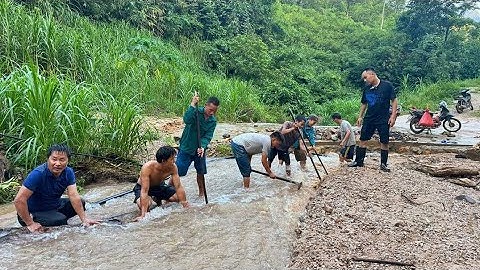 Trận mưa lũ Lịch sử ở Lũng Cáng dàn diễn viên điện tử thông cống cả tiếng. Nguyễn Tất Thắng