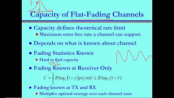 The Capacity of Wireless Flat-Fading Channels