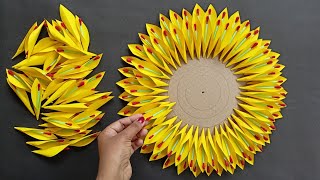 Beautiful Paper Wall Hanging Using Cotton Buds/Paper Craft For Home Decoration/DIY Wall Hanging ||