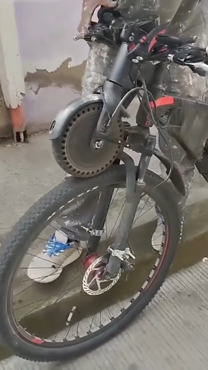 💥 Xiaomi Electric Scooter Motor Power Boost The Bike 🔥🛴🚲 #electricscooter #bike #shortsviral #xiaomi