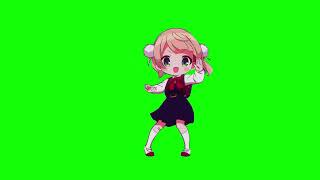 4K Loli God Requiem Green Screen and Black Screen | Download link in the description