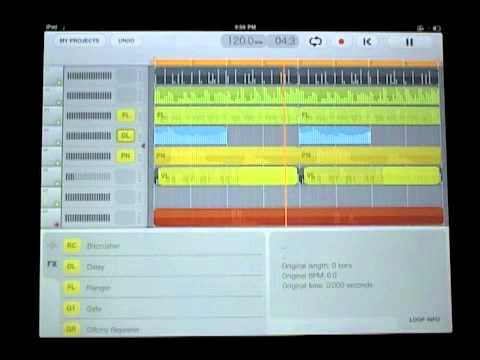 studio.HD v1.2 Multitrack Music App Demo for Apple iPad
