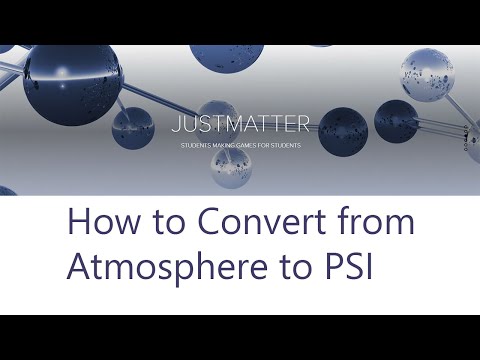 How to Convert From Atmospheres to PSI