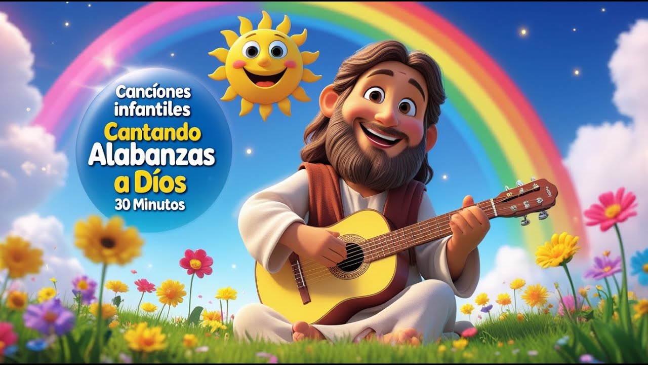 🎶Mejores Canciones Bíblicas para Niños – 30 Min de Alabanzas Infantiles y Música de Jesús 🙏💖