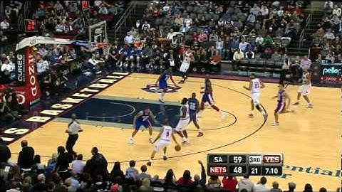 Spurs Motion Offense: Pick and Roll - Transition Pick and Roll