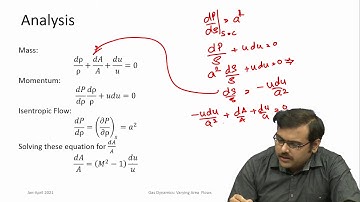 lec31 Varying Area Duct Flows- I