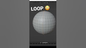 How to Loop Select in Blender 😳 #shorts