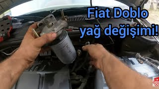 Fiat Doblo 1.9 JTD Yağ Değişimi nasıl yapılır / Şaftını Kaynattığım Patpat ne durumda?