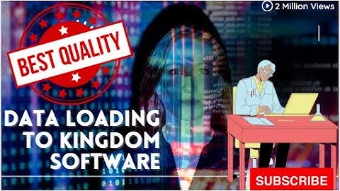 Loading Data to Kingdom Software
