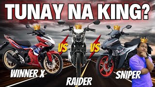 Winner X vs. Raider vs. Sniper Sinong Tunay na King?