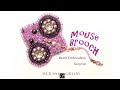 Mouse Brooch Bead Embroidery Tutorial Part 2