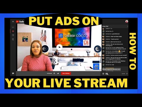 HOW TO TURN ON ADS FOR LIVE STREAM ON YOUTUBE