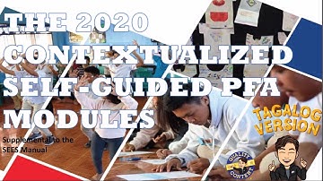 The 2020 Contextualized Psychological First Aid (PFA) Self Guided Modules 1-4