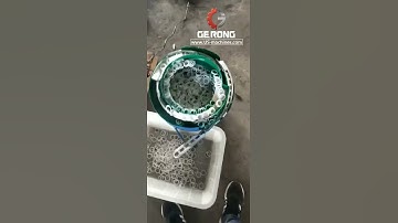 Rubber ring vibrating sorting bowl automatic plastic seal ring vibration sorter machine