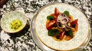 Creating memories with Chef Anjoudi- Tomato Salad