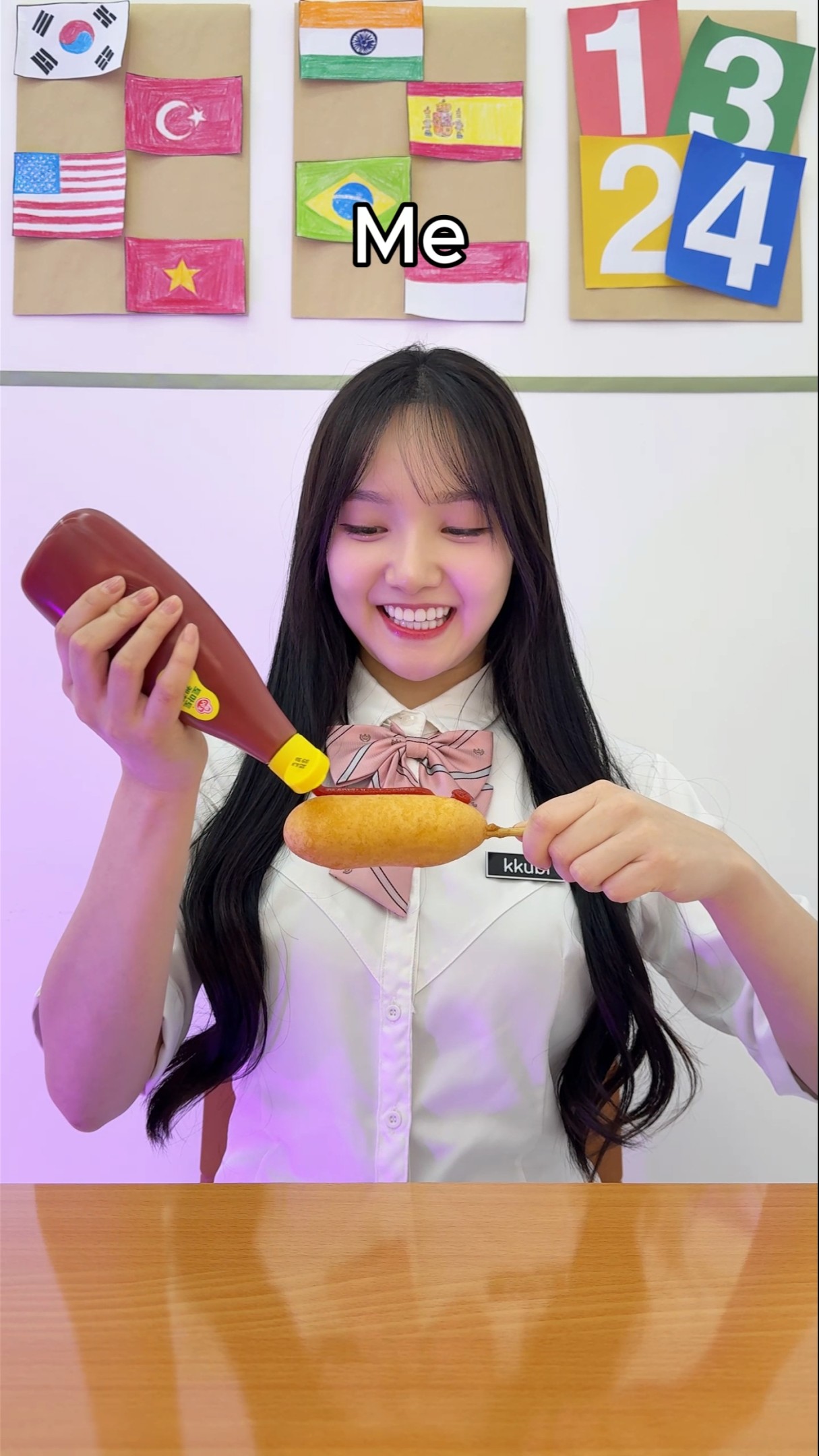 핫도그 먹기