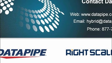 Hybrid Cloud Solutions with DataPipe & RightScale