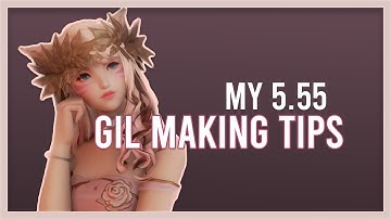 Crafting / Gil Making tips for Patch 5.55 | FFXIV ♥