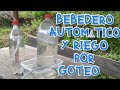 Bebedero Automático para Animales y Goteo Para Plantas