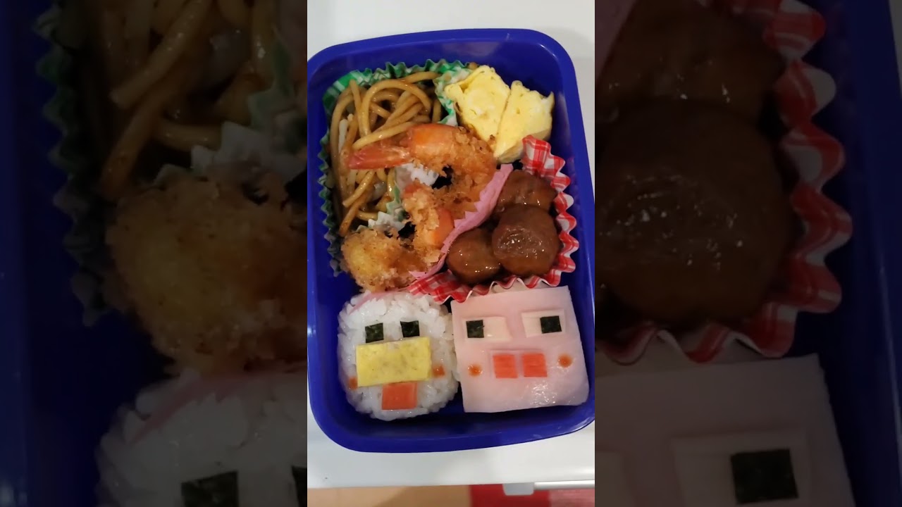 マイクラ好きの小学2年生の遠足弁当…！