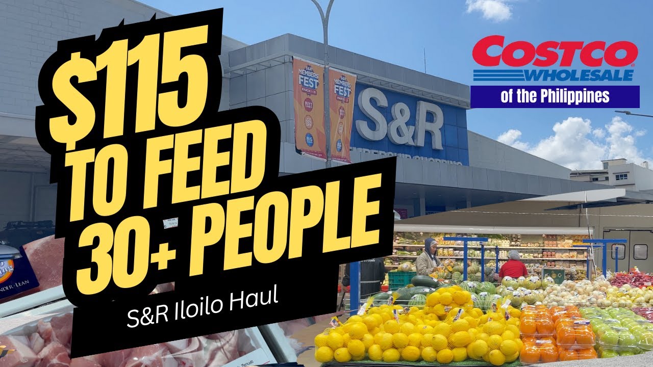 S&R Iloilo Haul | Fam Vlog #124   4K