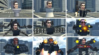 Skibidi Toilet 1 57 All Bosses Skibidi Toilet Final Battle Vs Cameraman Vs Dafuqboom In Garrys Mod