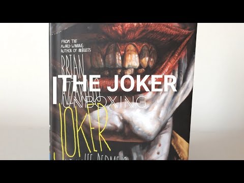 Unboxing & Preview of The Joker Comic Book Brian Azzarello