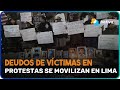 🚨 ¡En busca de justicia! Deudos de víctimas en protestas se movilizan en Lima