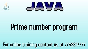 prime number program in java in hindi