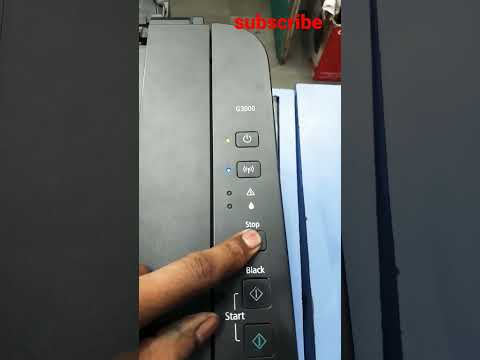 canon printer g3000 head cleaning normal