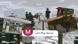 Let's Play Adventures  Minecraft Transit Railway