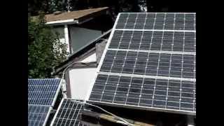 Solar Power Update Off Grid Rainwater Roof Catchment System Summer Solstice 2012