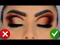 COMO APLICAR Y DIFUMINAR SOMBRAS DE MAQUILLAJE CORRECTAMENTE SIN PARCHE.