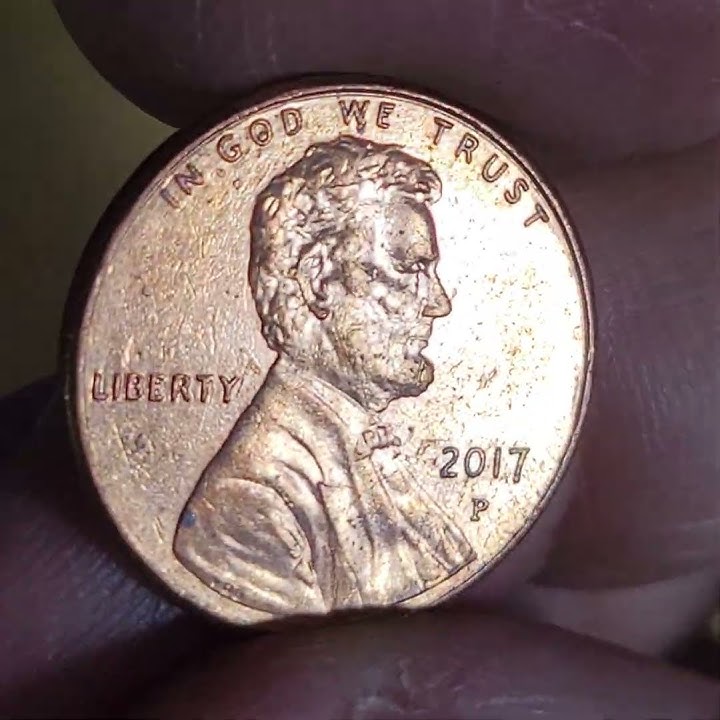 ✝️ 2017 P ZINC PENNY #9 INTERESTING BANK RUN 🏃‍♂️ 655 #pennyrollhunting #penny #copperpenny #jesus