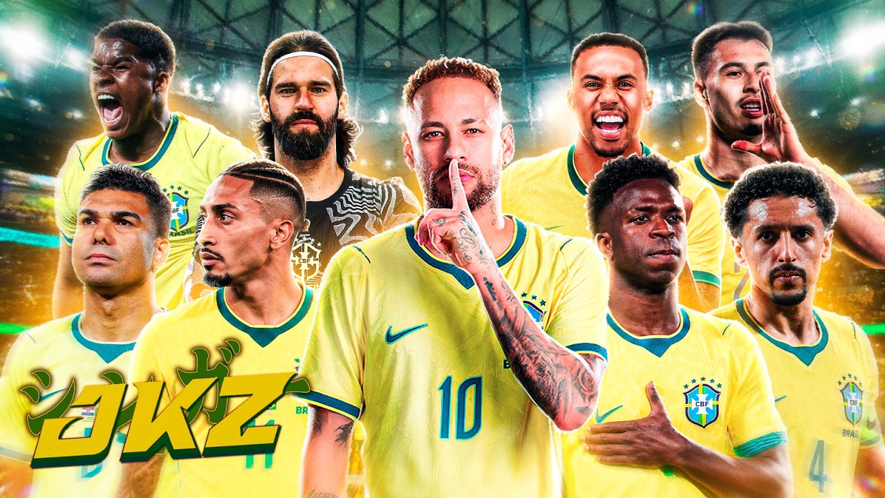 Capa de Seleção Brasileira (Copa do Mundo 2026) | JKZ