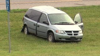 I480 Crash And Car Fire