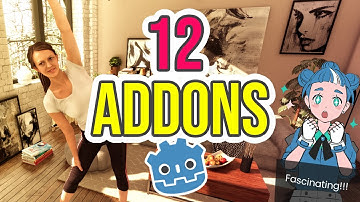 12 COOL ADDONS for GODOT
