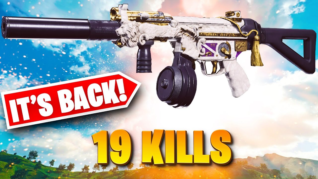 the CW MP5 *MELTS* in WARZONE! (Best MP5 Class Setup) - Cold War Warzone