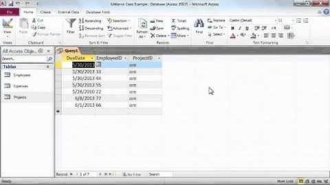 Microsoft Access 2010 Tutorial Training Video Part 3   K Alliance