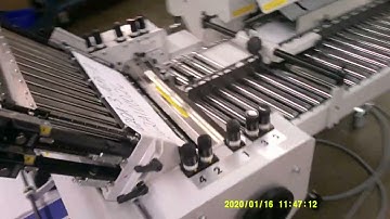 Baumfolder 1620, 8 page and 16 page.