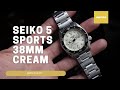 Unboxing Seiko 5 Sports 38mm Cream SRPK31