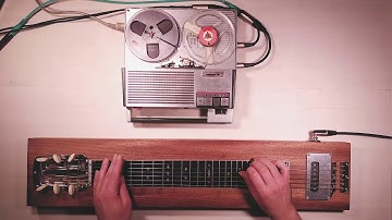 Lockdown Sessions #2 // Lapsteel Guitar & Reel to Reel Tape // Fabian Holland