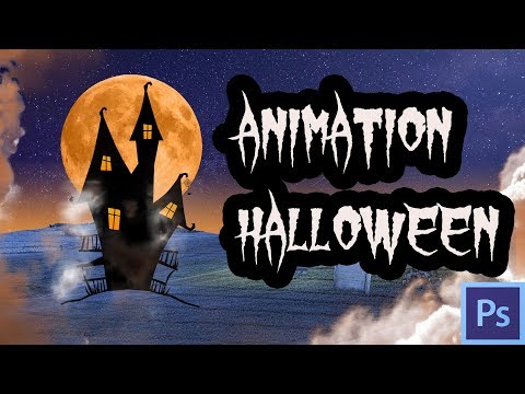Comment faire une carte animée Halloween avec Photoshop