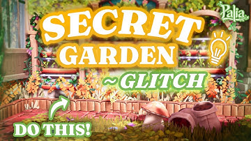 Palia Secret Garden Glitch | How to Build Perfect Flower Borders (Easy Tutorial!) 💚
