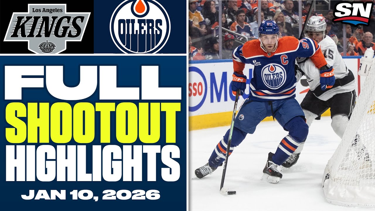 Los Angeles Kings at Edmonton Oilers | FULL Shootout Highlights - January 10, 2026